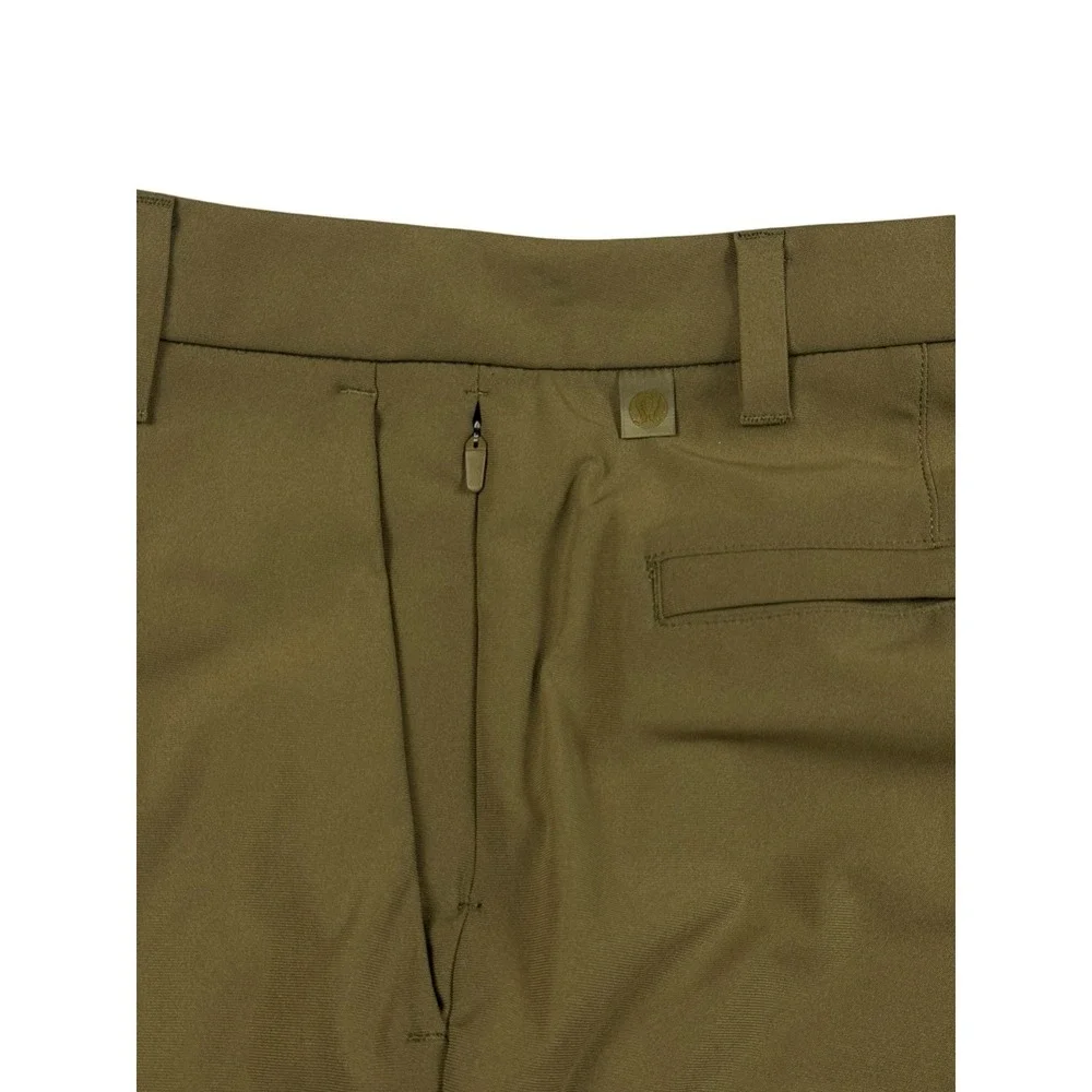 LULULEMON 34x28 Pants Mens Olive Brown ABC Stretch Tech Chino Pants LM5AEVS